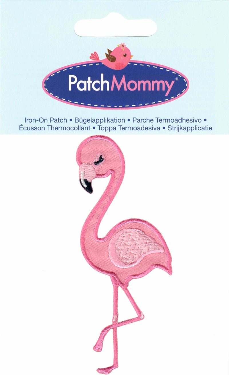 PatchMommy Flamingo Patch, Iron On/Sew On - Appliques for Kids Baby - Image 3